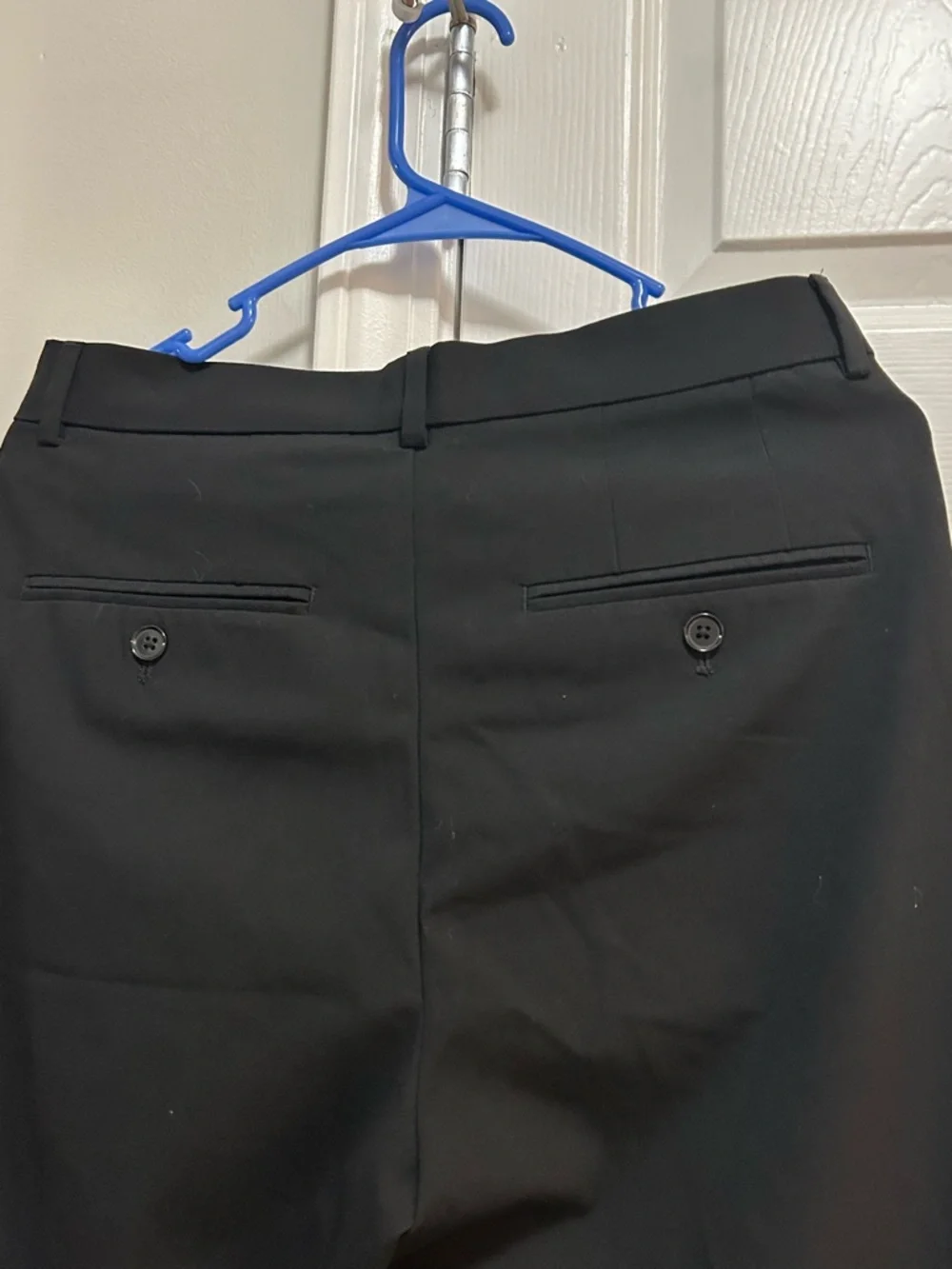 H&M Black Chino Pants (Altered) - Men's Size 29 - Cropped Slim Fit